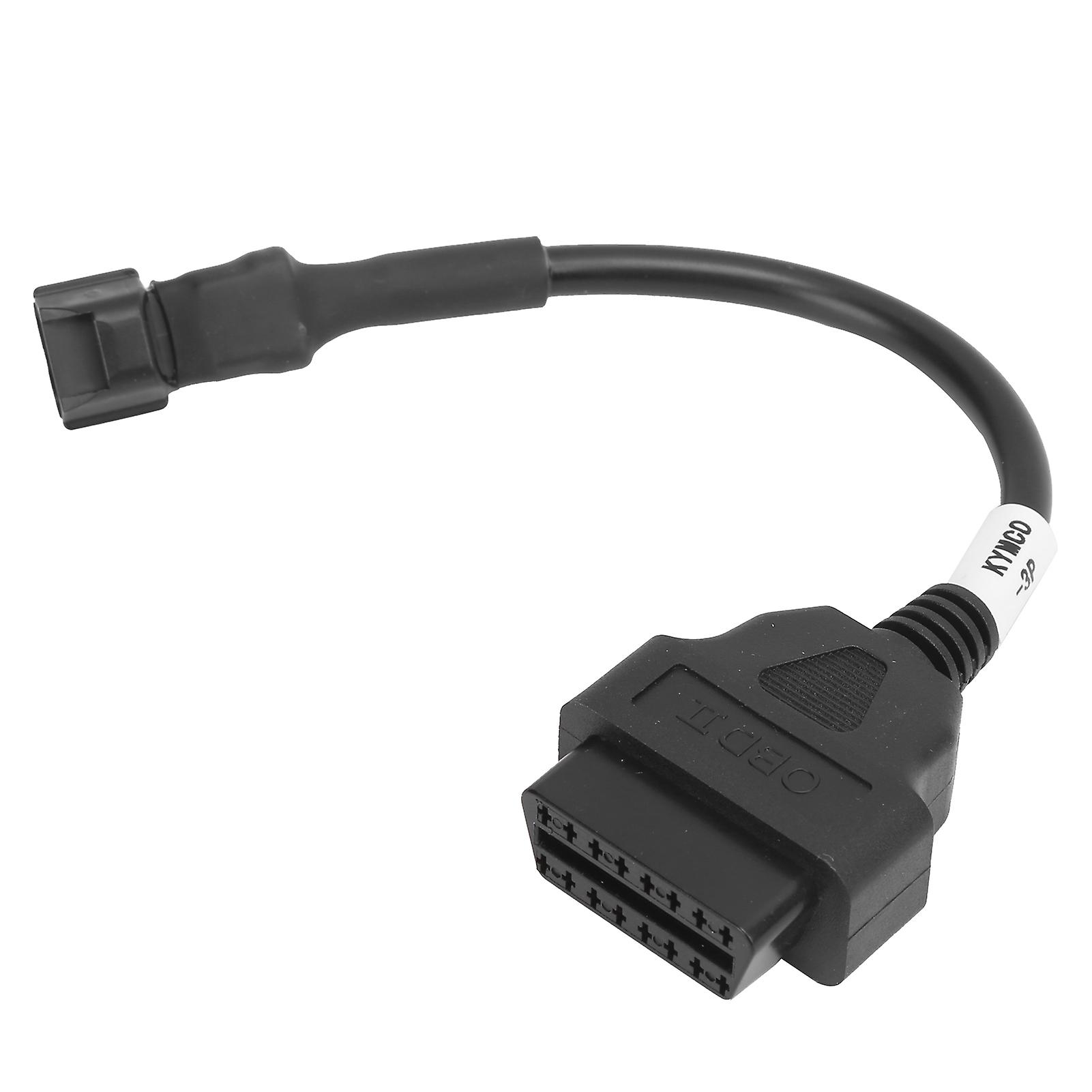 OBD2 cable for KYMCO motorcycles with 3pin connector