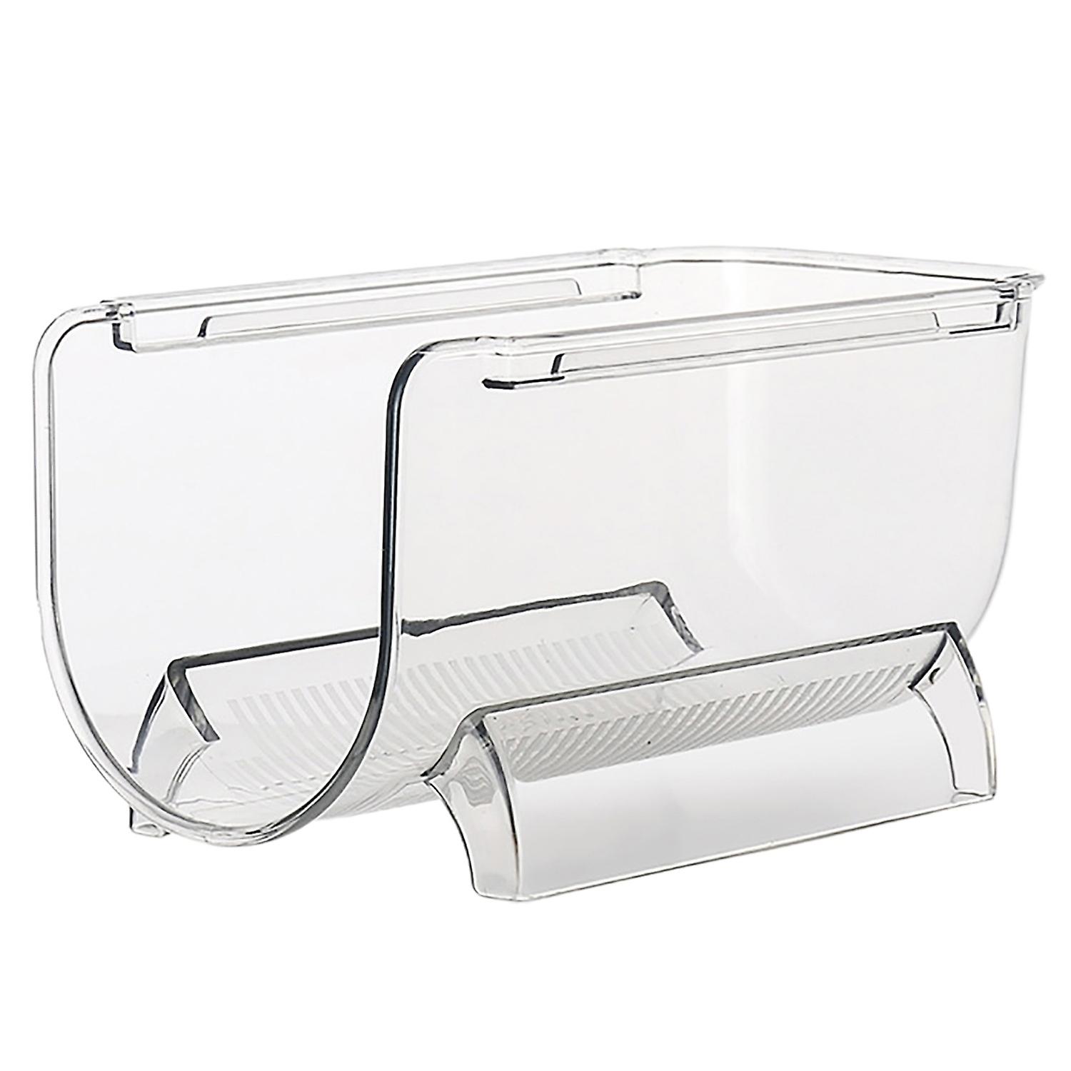 Storage Rack Transparent Space Saving Acrylic Wine Rack Storage Organizer for Wine