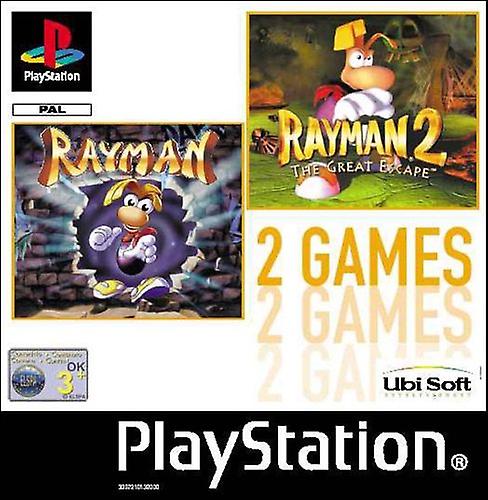 Rayman 1 and 2 collection - Playstation - PAL - New & Sealed