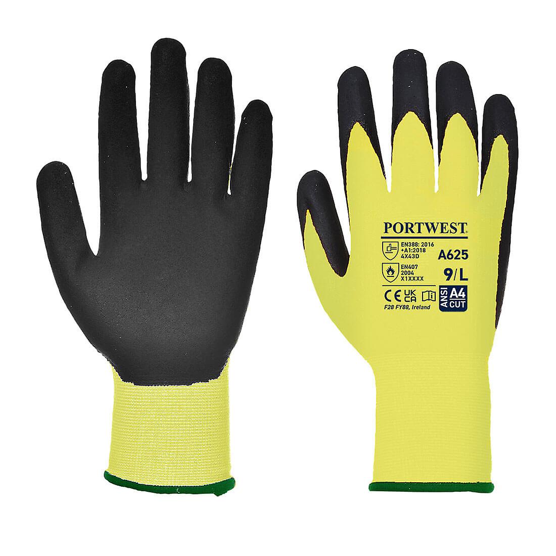 Portwest A625 Vis-tex Cut Resistant Pu Gloves