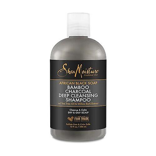 shea moisture abs bamboo charcoal ch /13oz new 384 ml