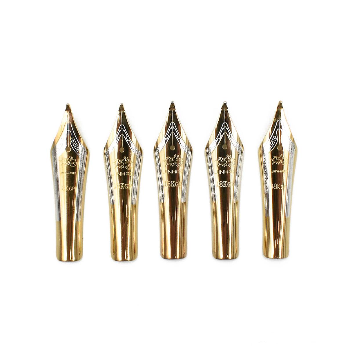 5Pcs Replacement Fountain Pen Nibs 1.0mm Writing Nib Iridium Tip For Jinhao X450