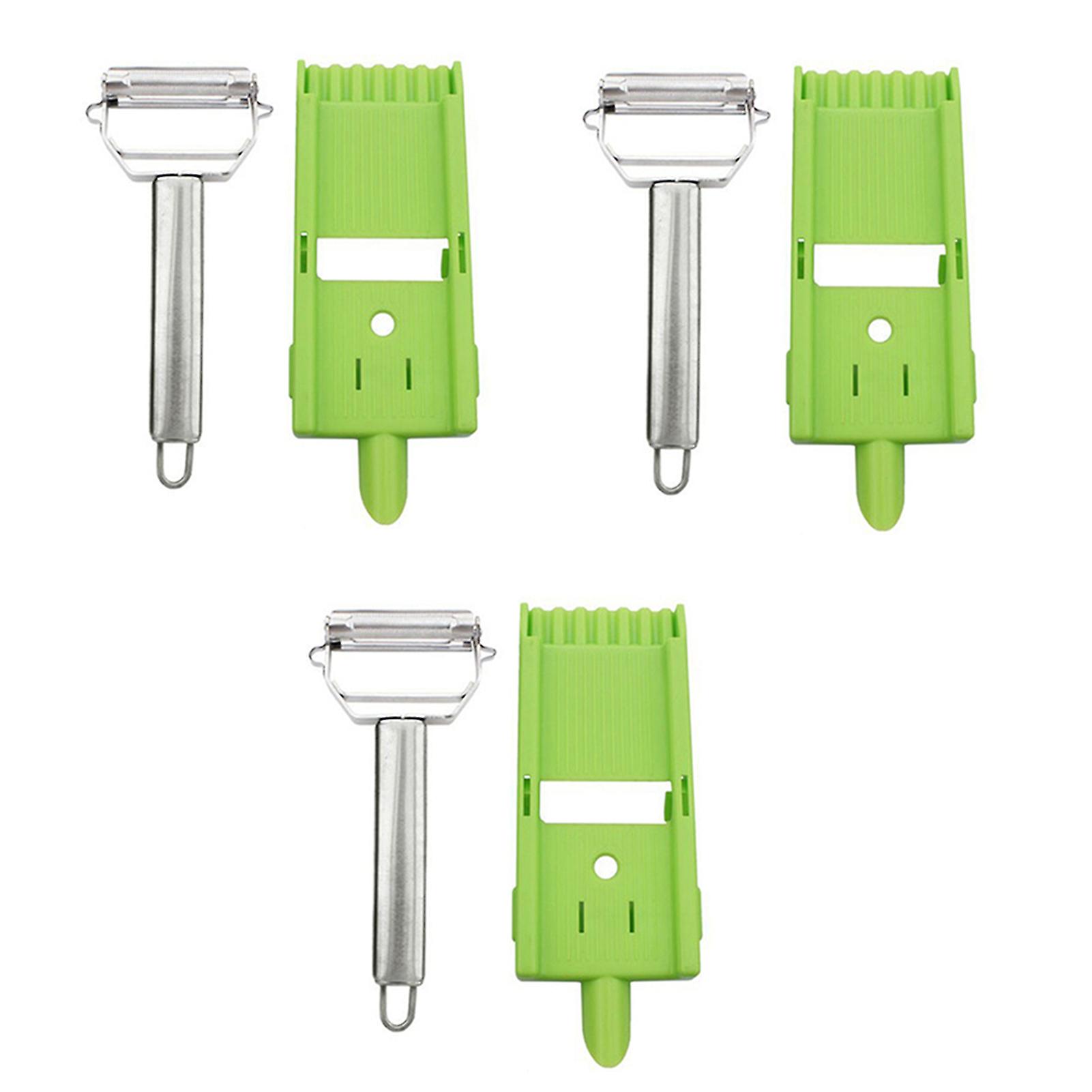 2-in-1 Vegetable Cutter with Handle Professional Manual Veggie Cutter for Home Kitchen