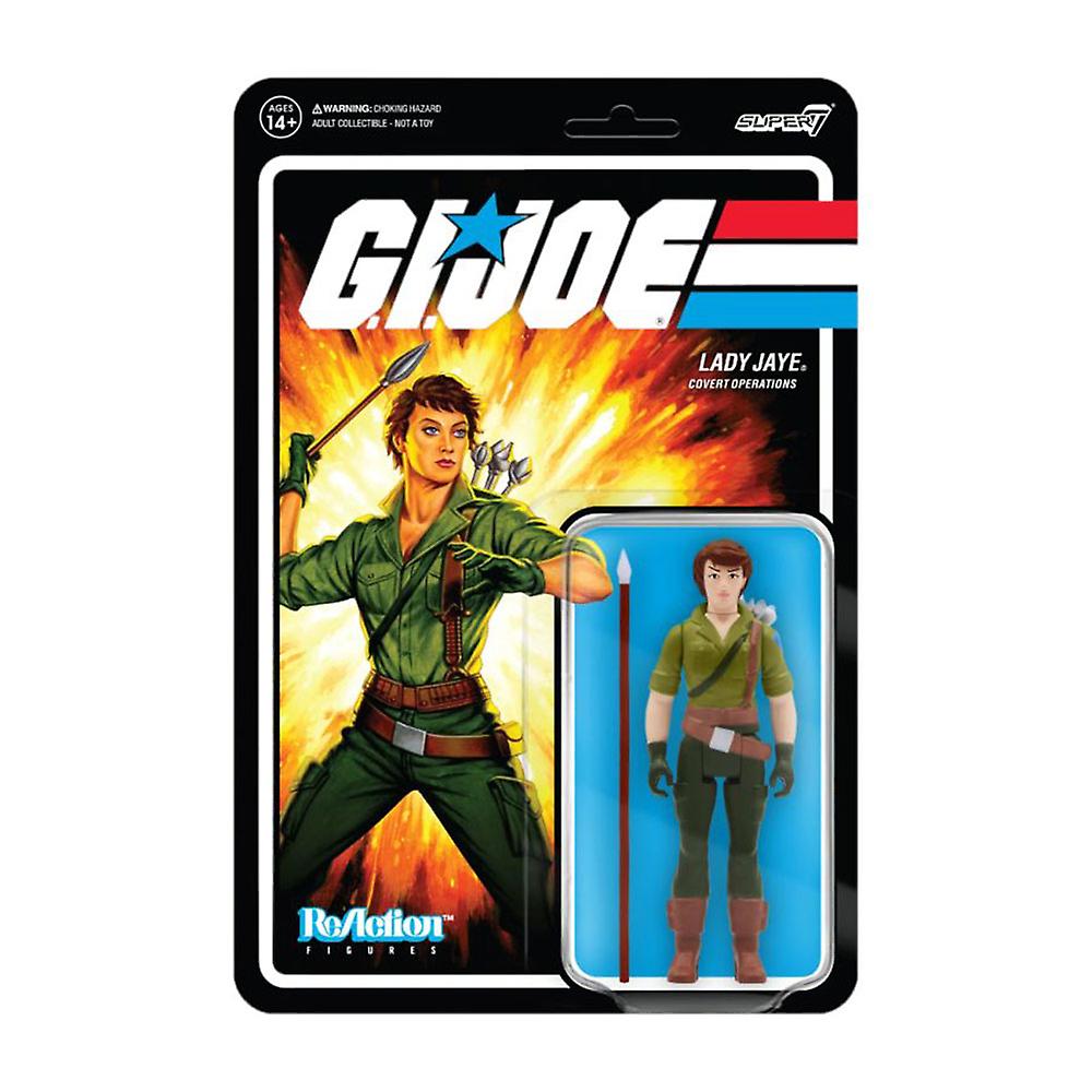 G.I. Joe Lady Jaye Highly Collectable Premium ReAction 3.75" Action Figure