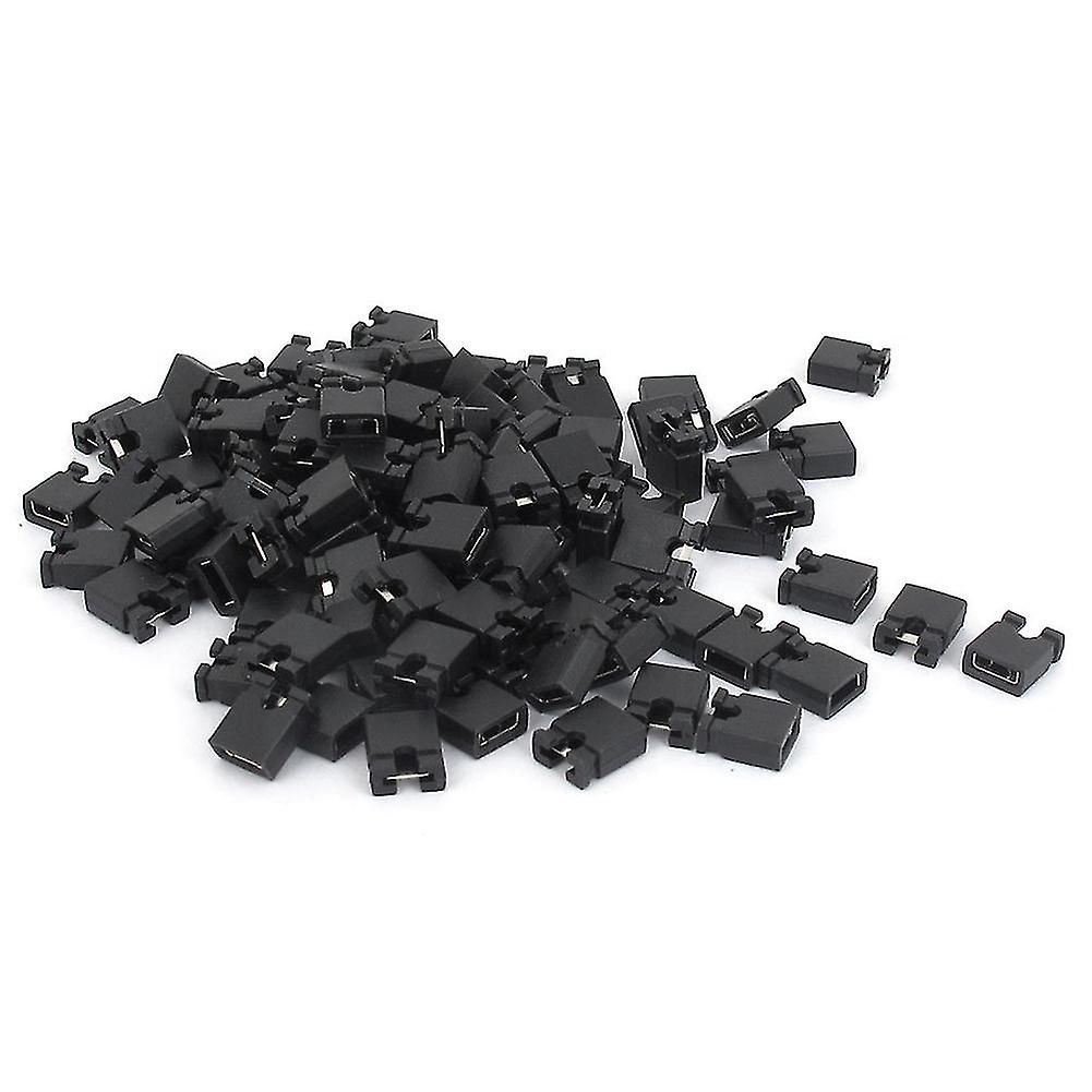 120 Pcs 2.54mm Standard Pcb Shunts Short Mini Jumper Cap Connector