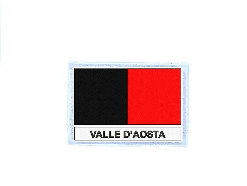Ecusson patch badge prints Italian flag val d'apos;aosta