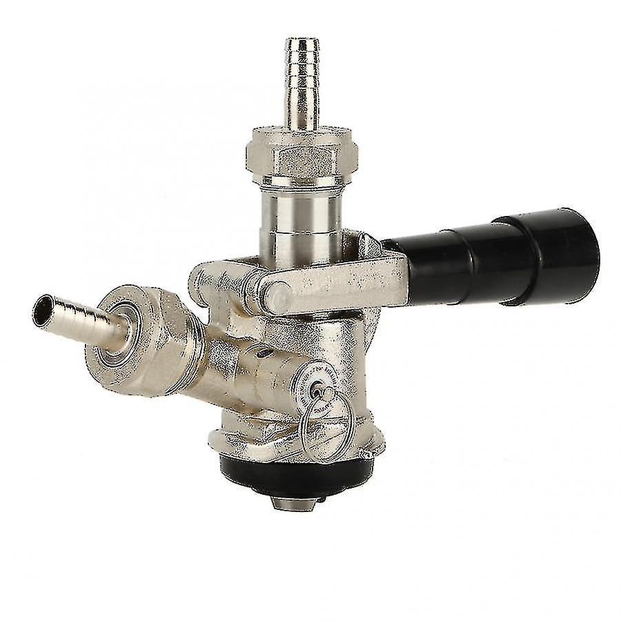 New 2023 Beer Brewing Equipment Beer Keg Coupler D Type System With Safety Pressure Relief Valve For