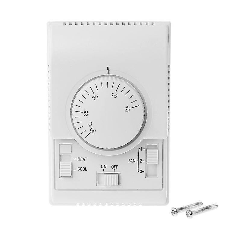Manual Heating & Cooling Thermostat Air Condition Temperature Control Switch