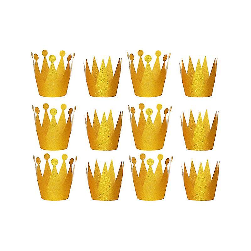 12pcs Birthday Crown Cap
