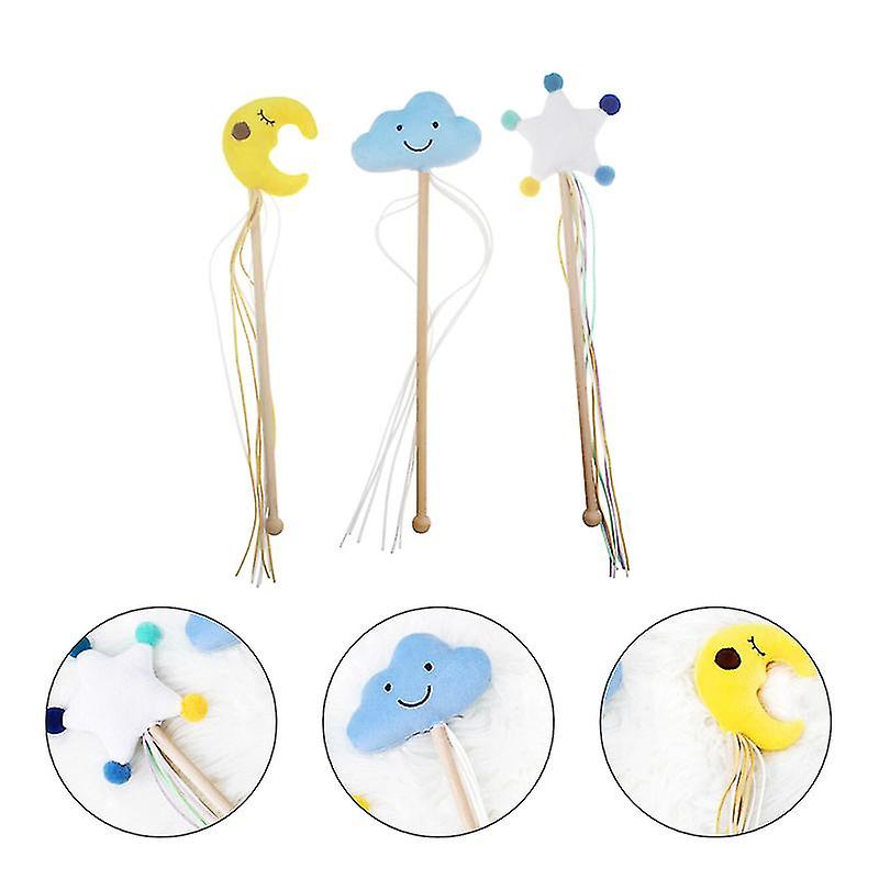 Plush, Composite Material Teaser Stick For Playing