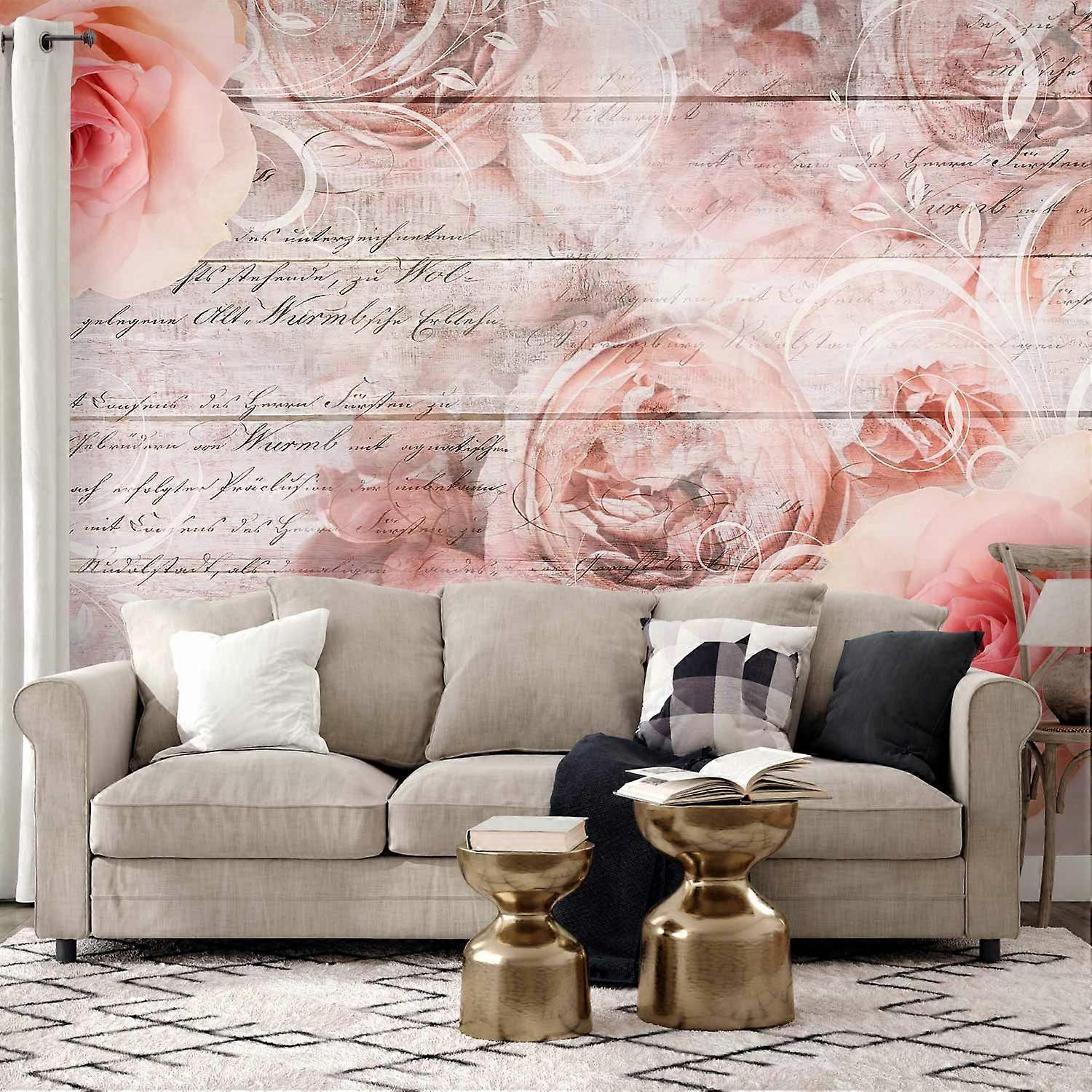 Itseliimautuva seinämaalaus - Rose Work