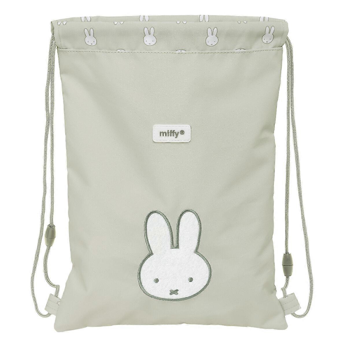 Backpack with Strings Miffy Niebla Grey 26 x 34 x 1 cm