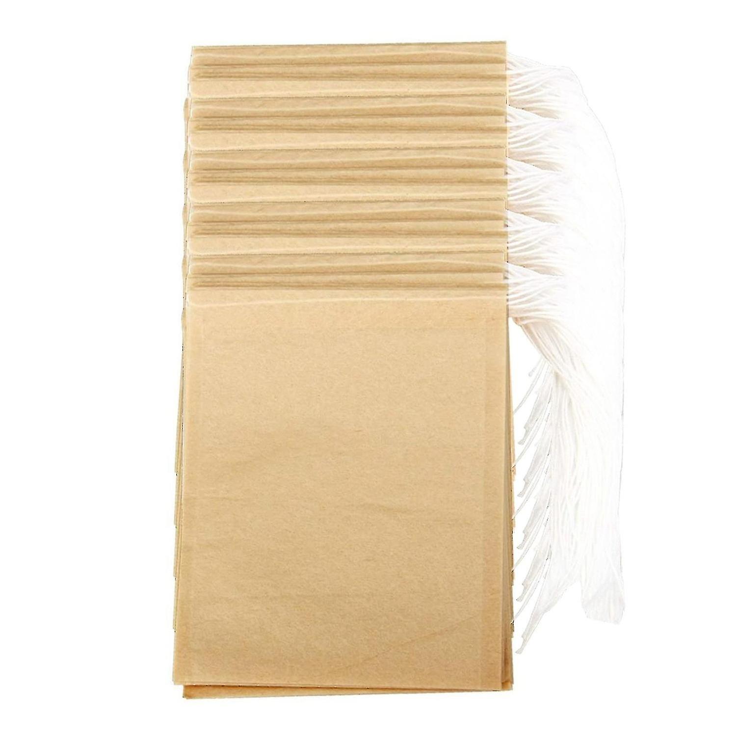 300pcs Tea Filter Bags, Tea Bag With String Safe Penetrat Unbleached