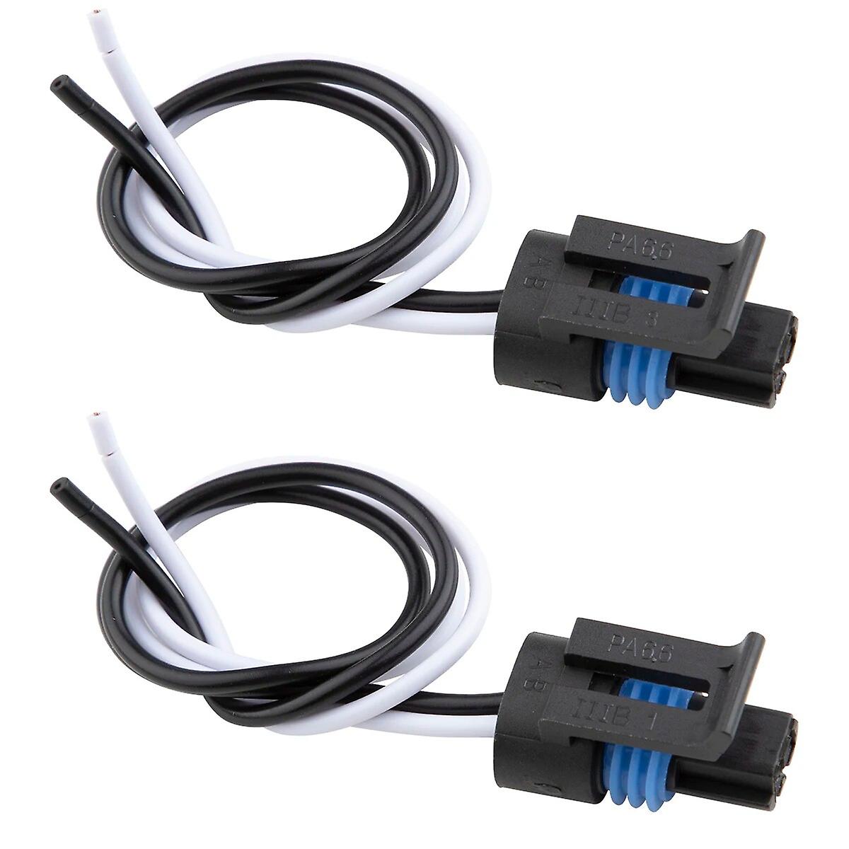 2 Pcs 4l80e Input Speed Sensor Connector Pigtail Iss Connector Plug For Gm 7.87''