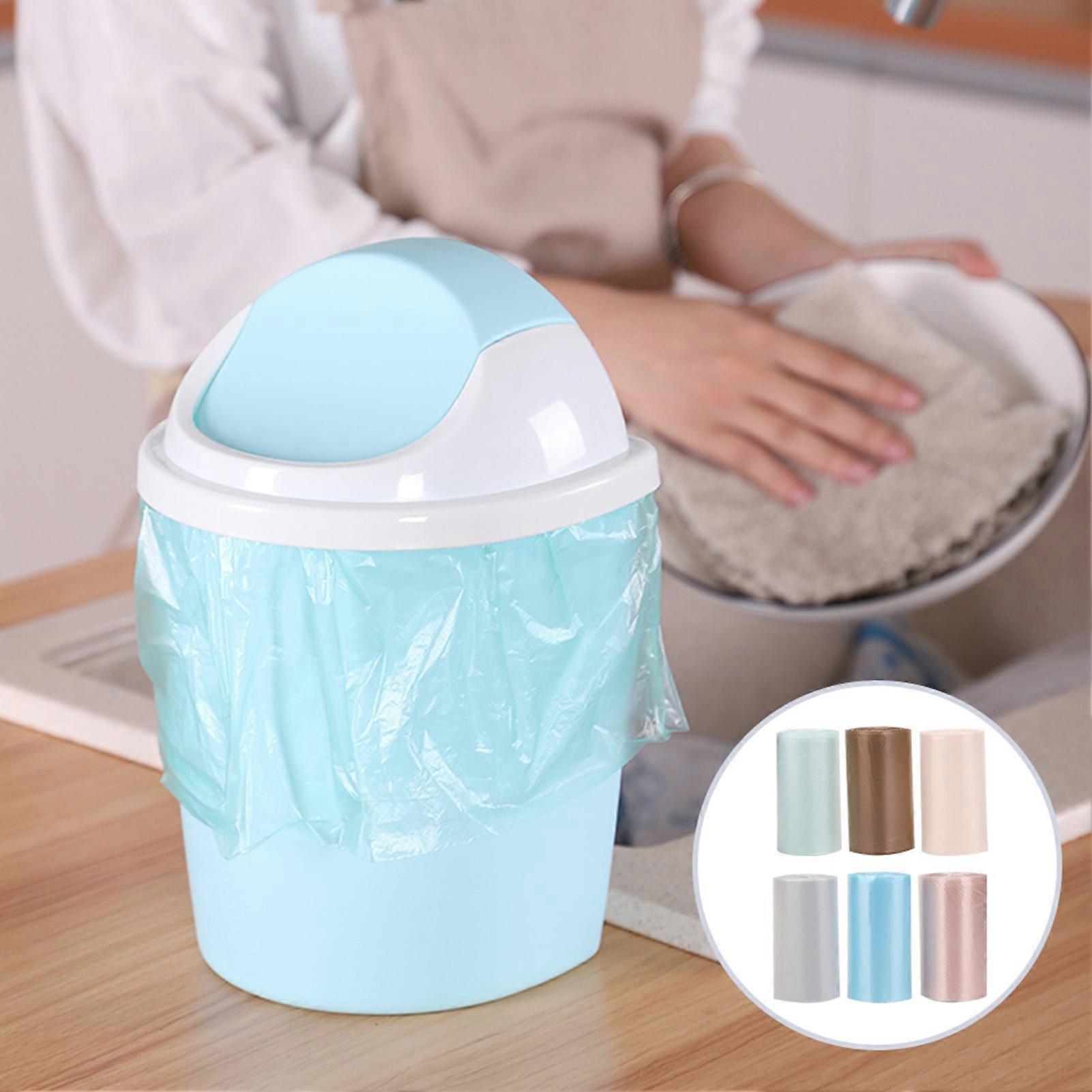 180pcs Mini Thick PE Garbage Bags 30x25cm for Desktop Bin