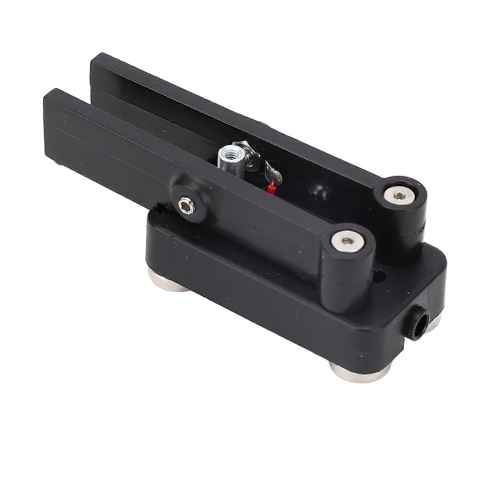 Double Paddle Telegraph Key with 3.5mm Interface Cable Magnetic Base Morse Code Portable CW Keyer