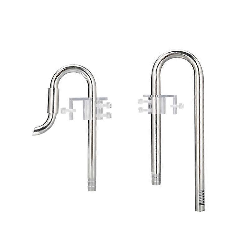 Aquarium Water Grass Fish Tank Filter Inflow Outflow Lily Pipe with ...