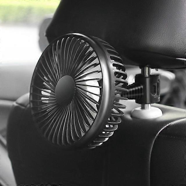 LBQ 12V / 24V 360 βαθμός All-Round Ρυθμιζόμενο Air Cooling αυτοκινήτου Dual Head Fan Low Noise Car Cooler Air Fan Car Fan Accessories