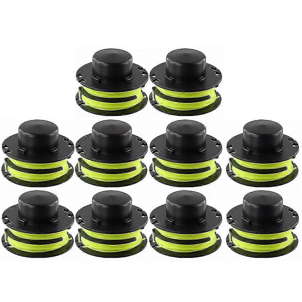 10Pcs for Ryobi RLT3025F / RLT3025S / RLT3525S Line Spools Lawn Mower Nylon Rope Spool, RAC119