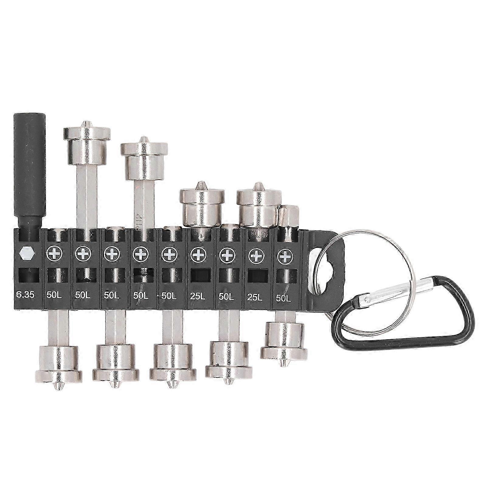 Power Nut Driver Drill Bit Magnetic Hex Shank Cross S2 2 Types Bit Tool for Working