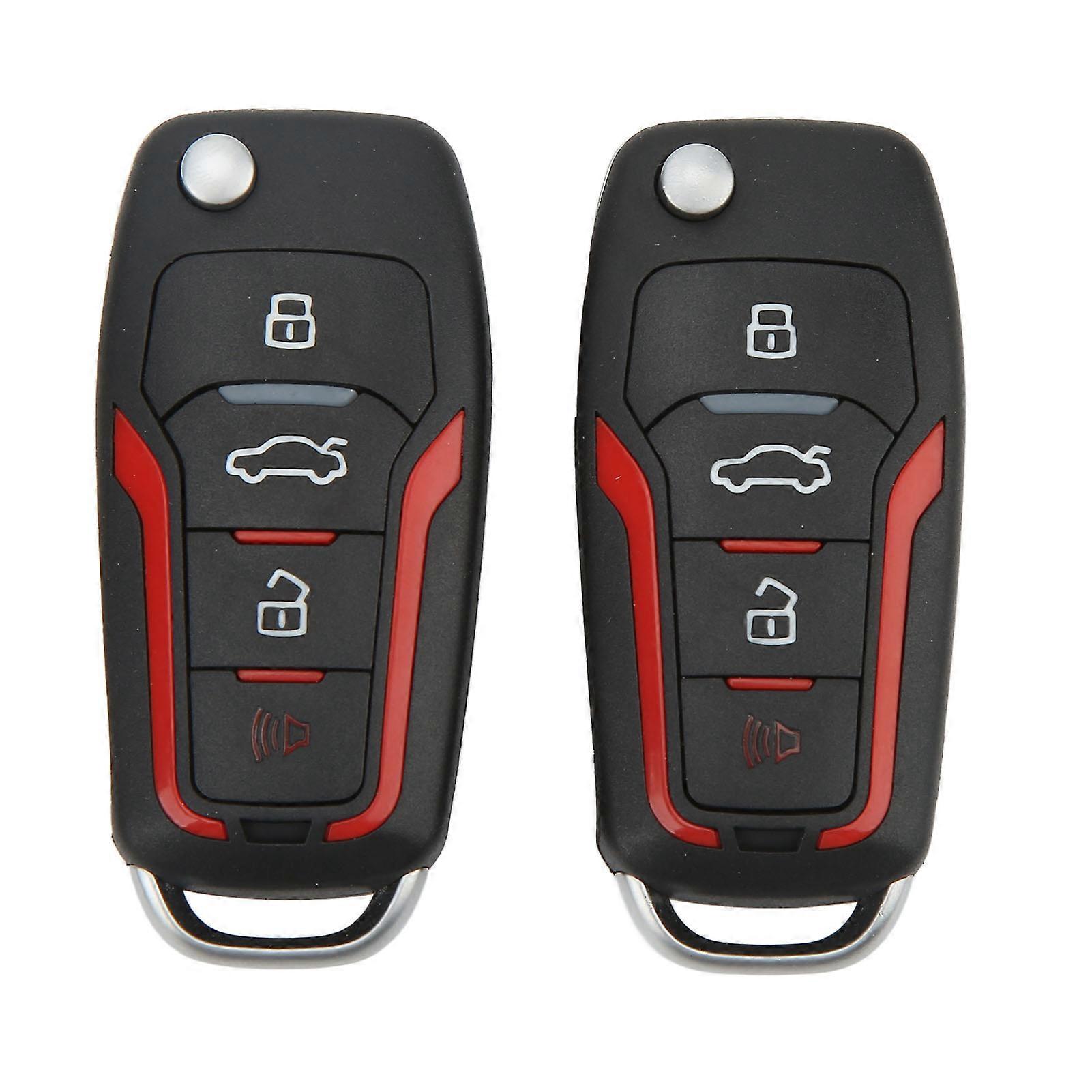 Car Keyless Entry System 12V Anti Theft One Button Start Remote Lock System Universal for Autos