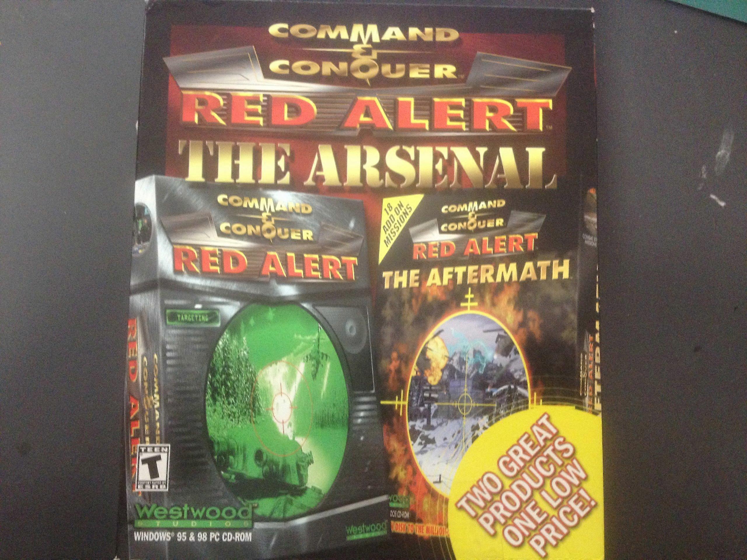 Command  Conquer Arsenal Pack  Game - PC CD - New & Sealed