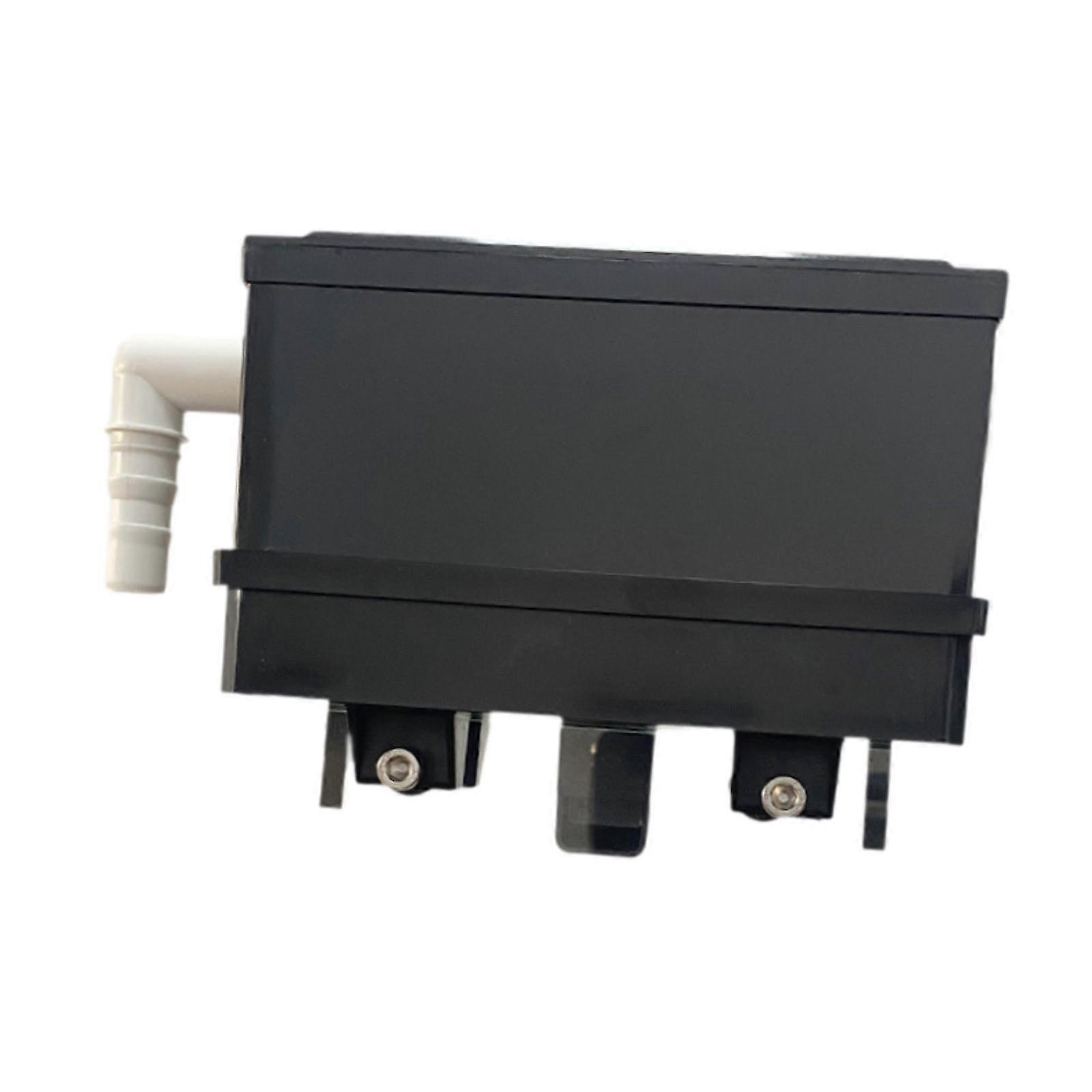 Aquarium Filter Box for Small Fish Tank Filtration Box Overflow Pipe Filter Single Layer