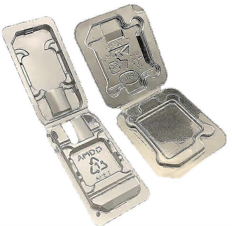10pcs Cpu Clamshell Tray Box Amd Case Holder Protection For Amd Am2 Am3 Fm1 Fm2 Shytmv