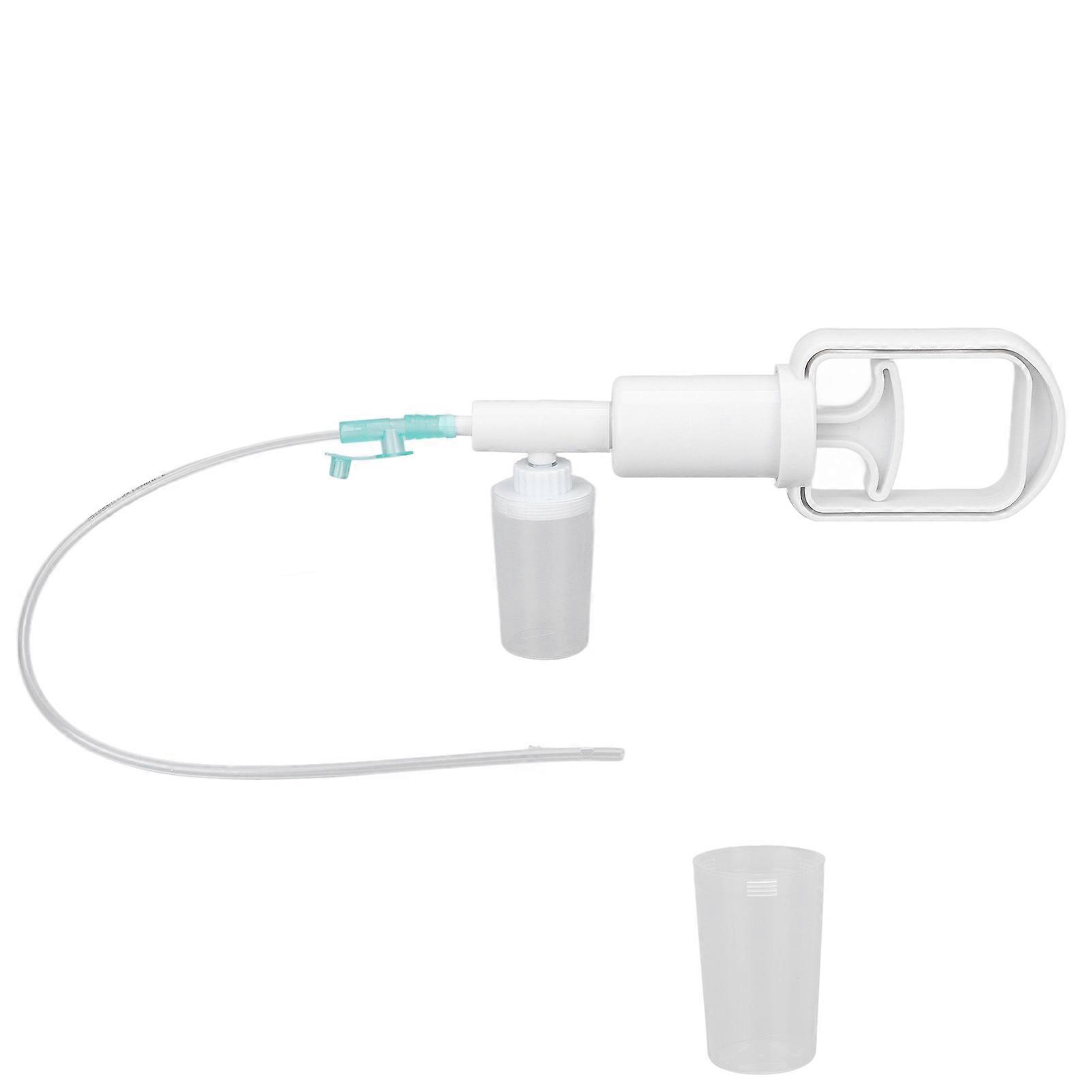 Portable Handheld Sputum Suction Pump Household Manual Phlegm Suction Pump for Adults
