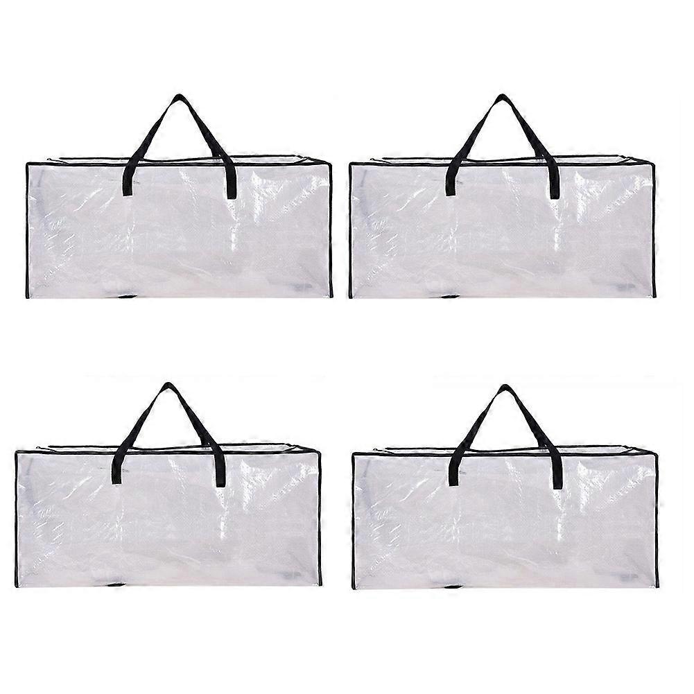 Oversized Mobile Bag with Zipper & Handle Heavy Storage Bag Moving Box Storage Bag for Dormitory Necessity