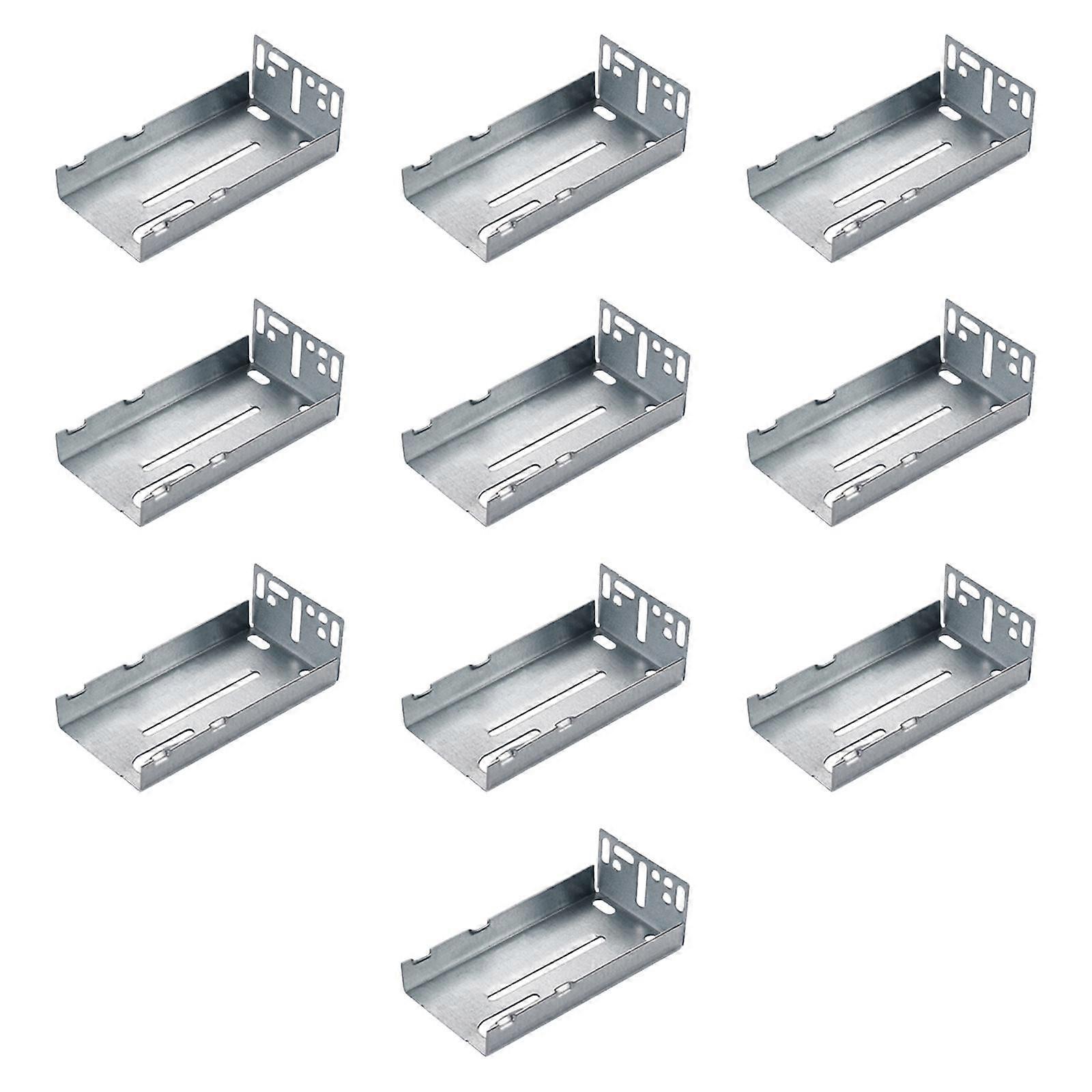 10 Pieces Drawer Slide Brackets Practical Replacements for Professional