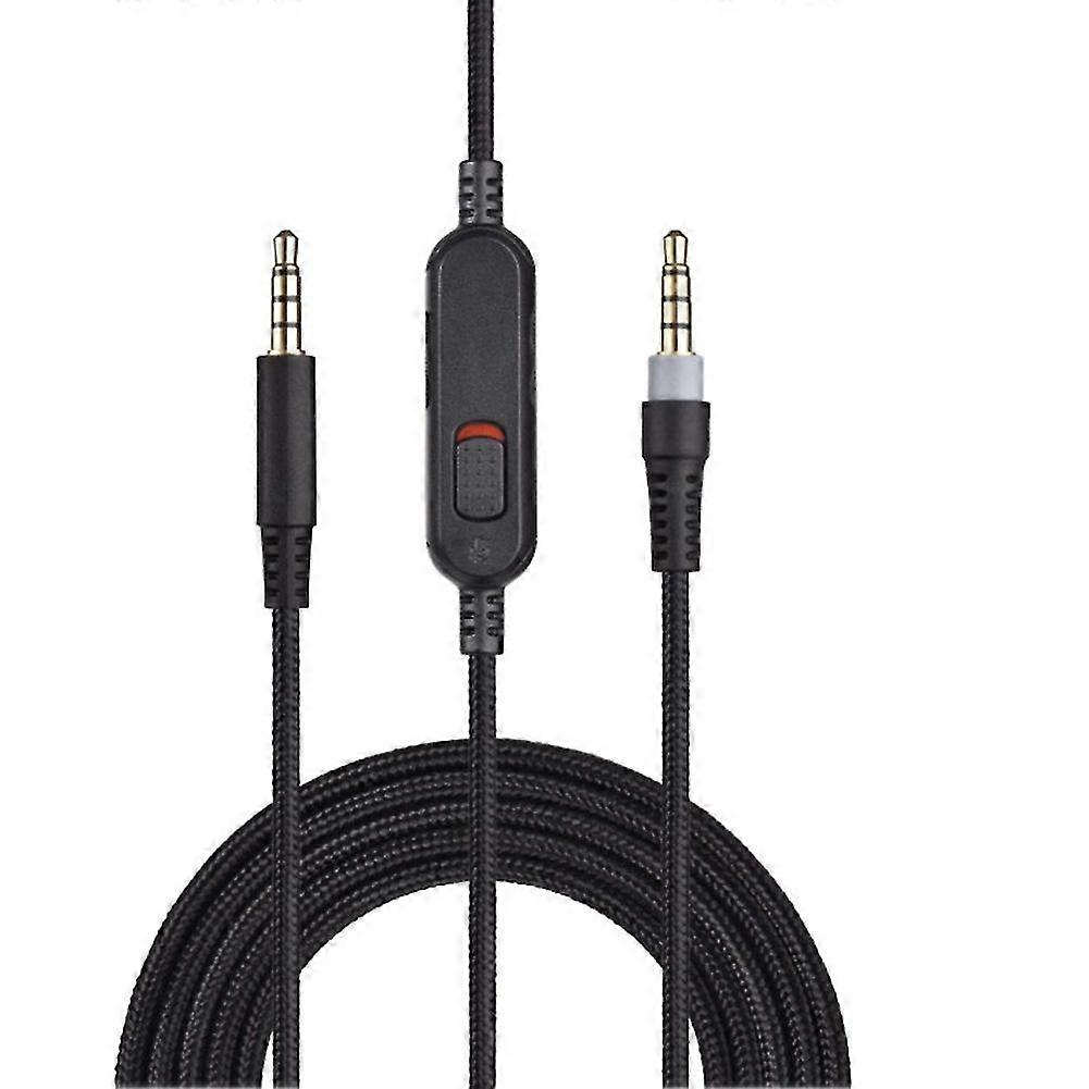 Replacement Audio Cable with Mute Volume Control for Cloud Flight Mix Alpha S Cloud9 Gaming Headset
