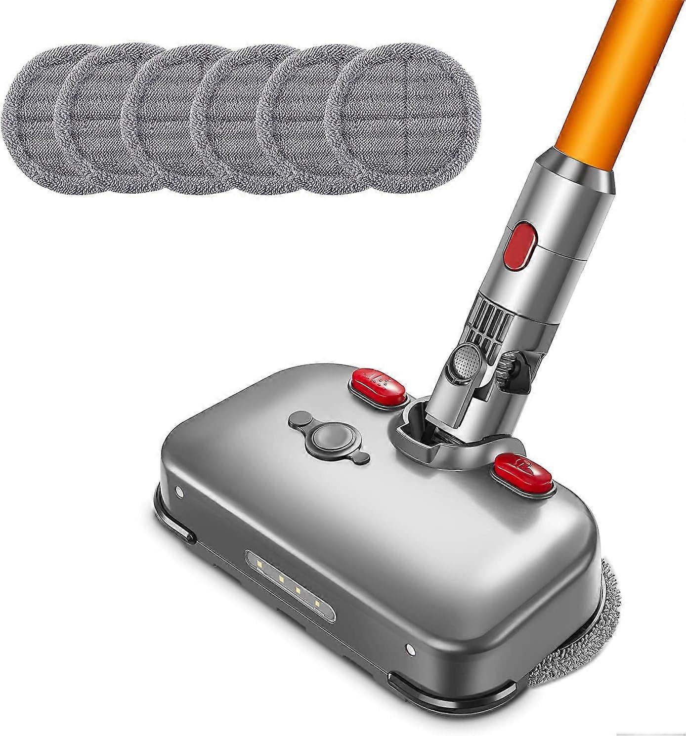 Brosse Rotative pour Dyson Aspirateur V11 V10 V8 V7, Balai Mop Attachement pour Dyson, Essuyez et Sucez 2 en 1 Accessoire Aspirateur Balai Brosse pour