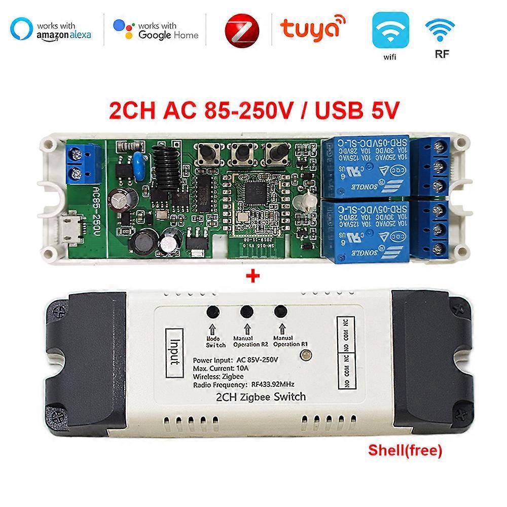 Smart Home Automation Switch Module Tuya 12V 24V 220V Relay for Alexa Google Home