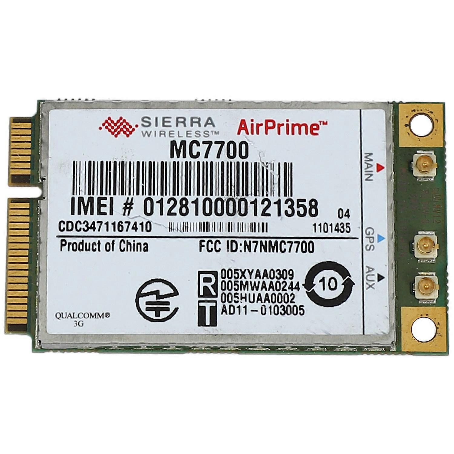 Unlocked MC7700 3G/4G WWAN Card for AirPrime,100Mbps 4G/3G LTE/FDD/WCDMA/Edge GPS Module for Window