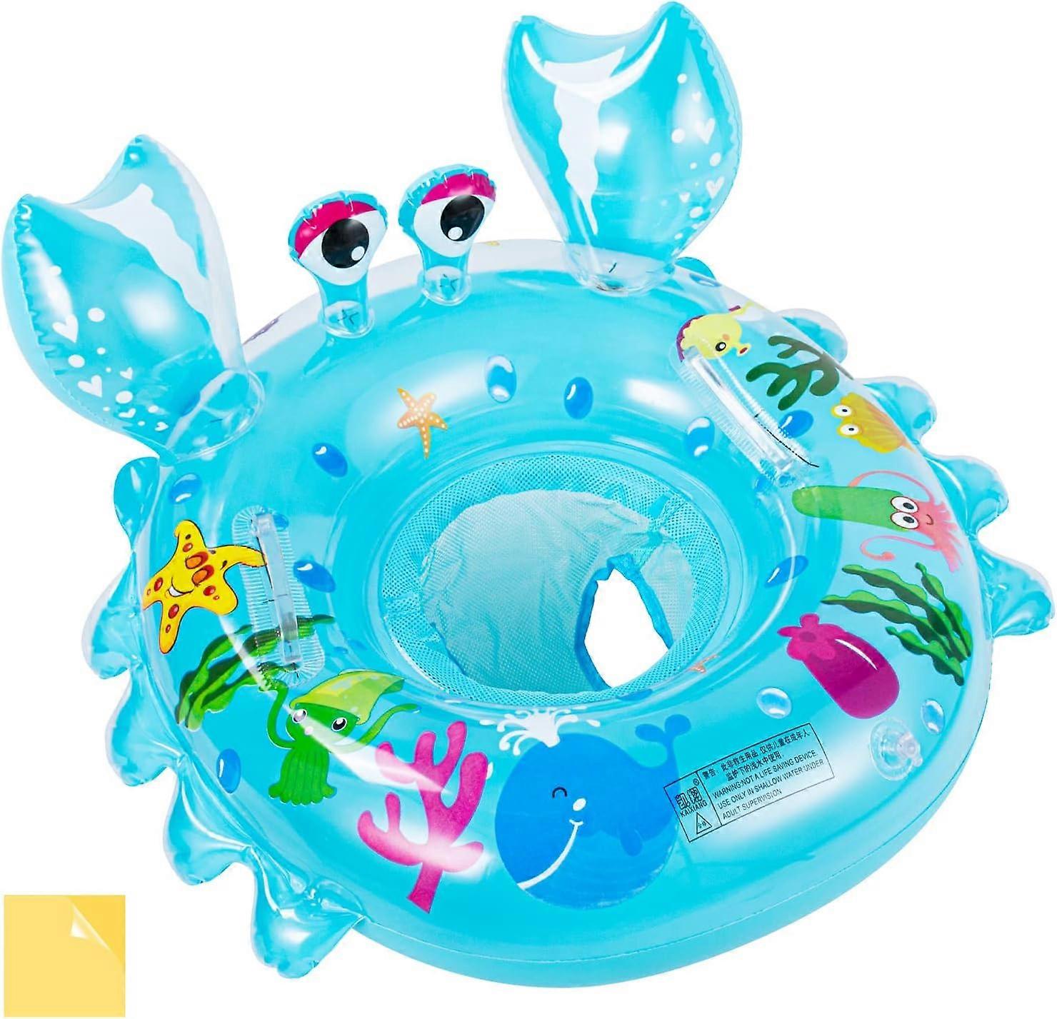 Babys Inflatable Swimming Ring - Child Boat - Swimming Seat - Toddler Safety Aid - Float for Babies from 6 to 36 Months