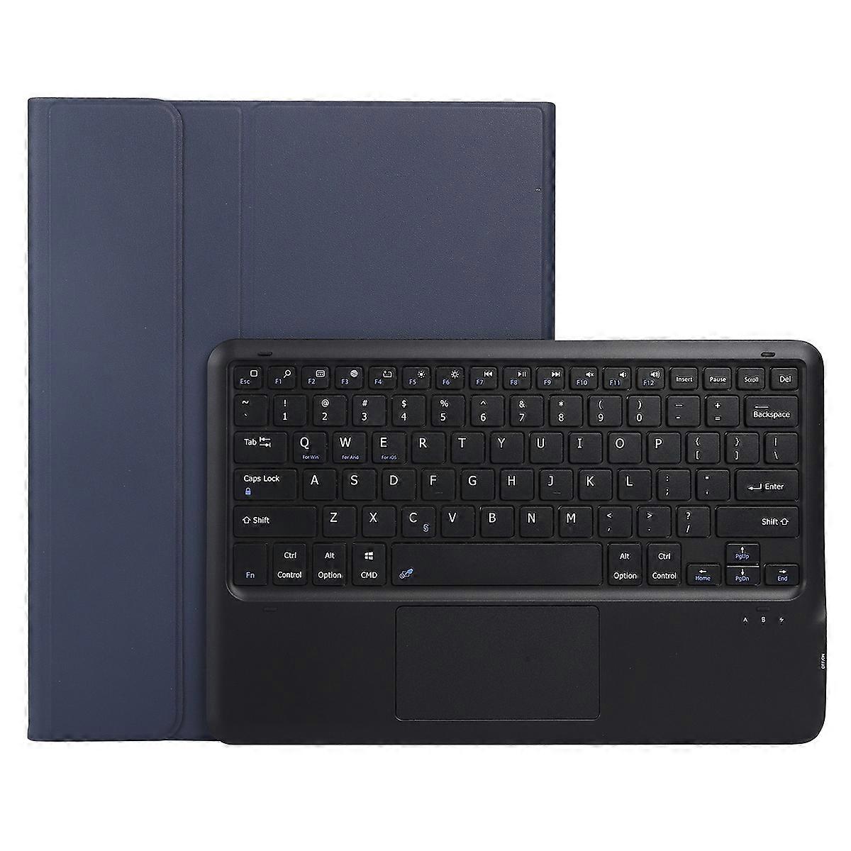 A12B-A Ultra-Thin Bluetooth Keyboard with Touch Mouse Leather Case Magnetic Closure for iPad Pro 12.