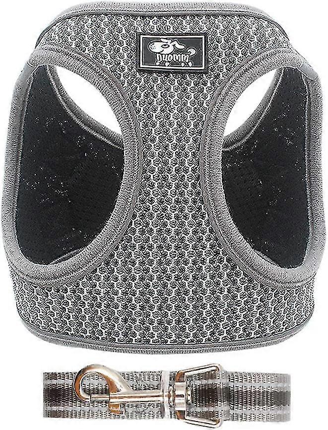 Dog Harness With Reflective Tape Adjustable Breathable Comfortable