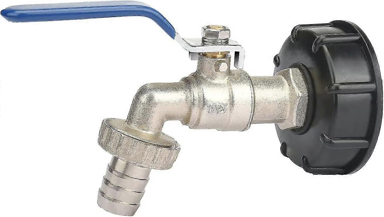Ibc Rain Tank Outlet Valve Hose Connection Adapter - High Quality Brass Faucet For Rain Bucket Fauce