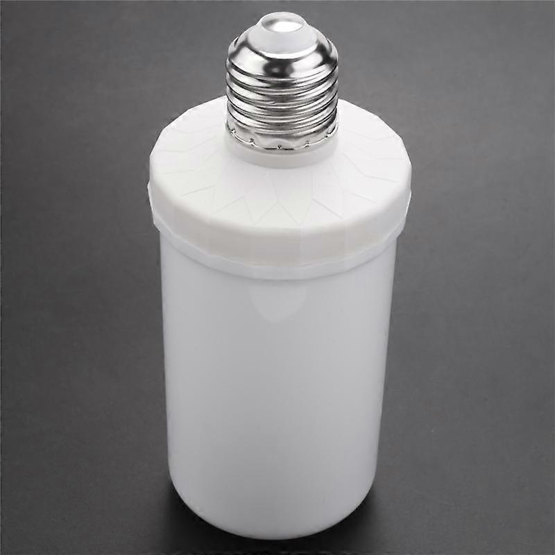 LED Effect Light Bulb E27,Decorative Flickering Realistic Fire Lights Bulb, Decoration Lamp,White-E