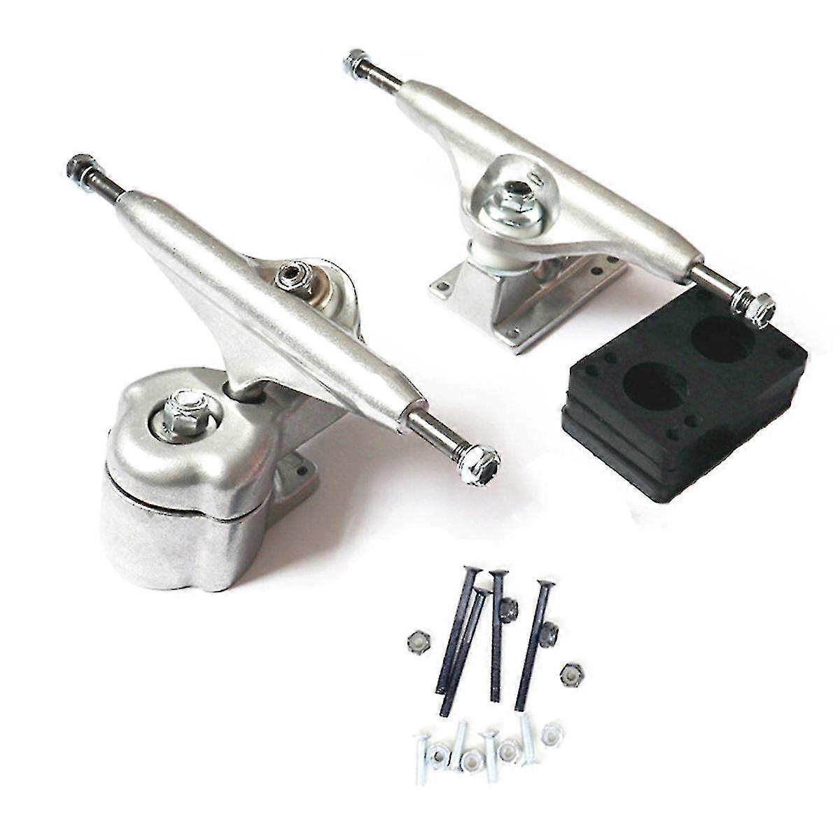 meraki surf skateboard adapter 6.25inch red spring adapter, silver