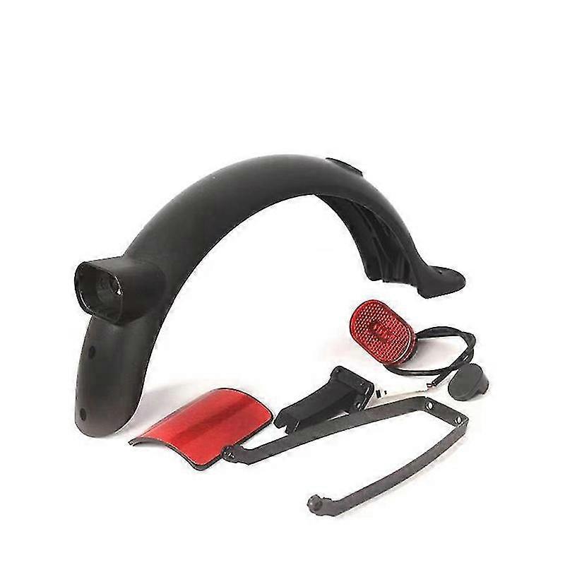 1 set electric scooter fender with light for xiaomi m365 pro pro 2 1s