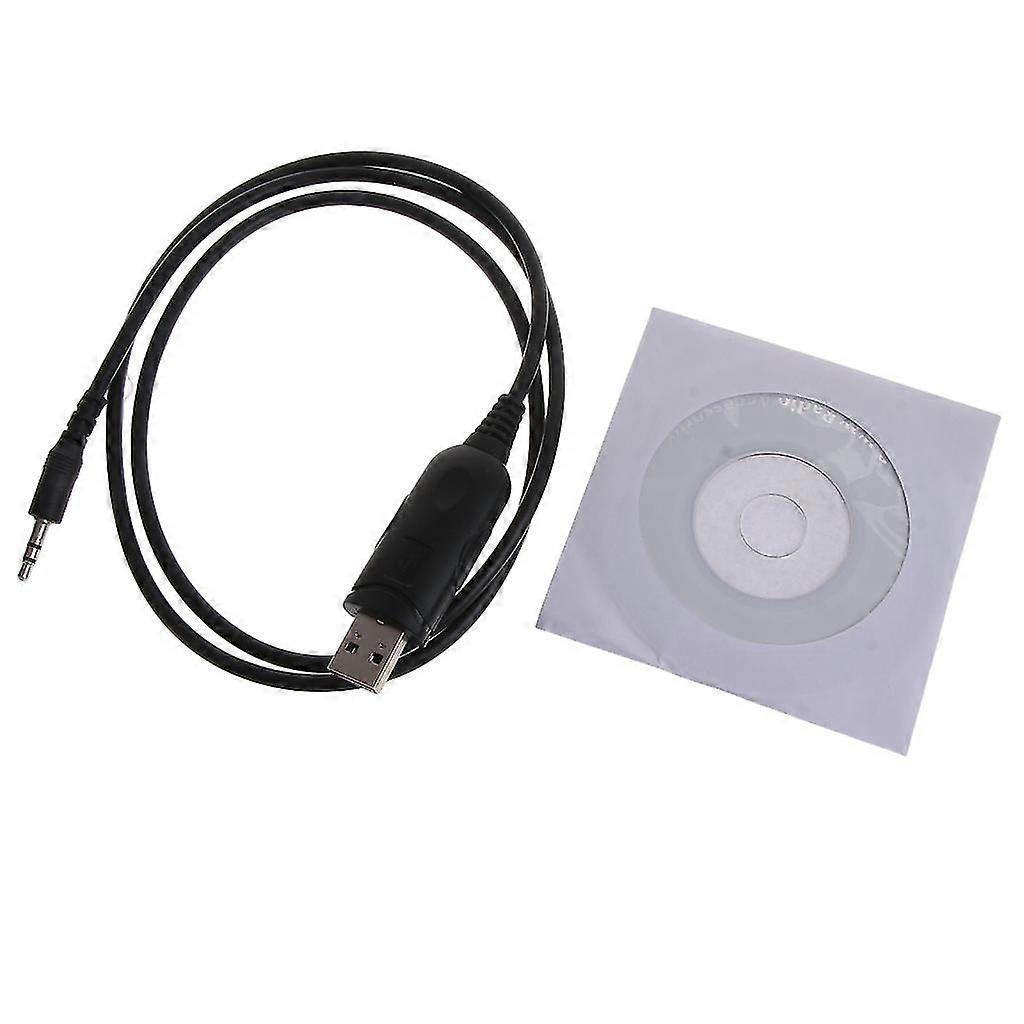 Upgraded Usb Programming Cable Cord Software Two Way Radio Programming Cable Suitable For Qyt Kt8900 Radio Transceiver