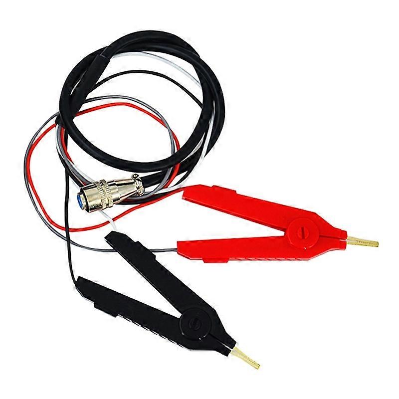 Black & Red YR1035 Battery Internal Resistance Testing Kelvin Clip 18650 26650 32650 Battery Test Kelvin Clamp Durable