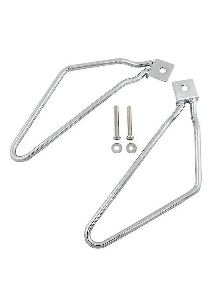 Motorcycle SaddleBag Bracket Holder Support For Harley Sportster XL 883 Dyna Fatboy