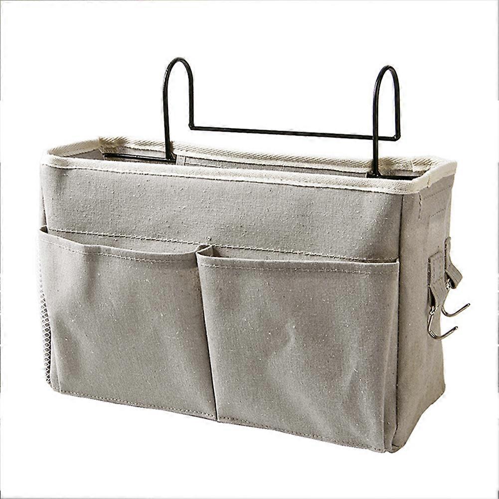 Bedside Storage Bag Hanging Organizer Bedside Caddy for Bunk Dorm Rooms Bed Rail