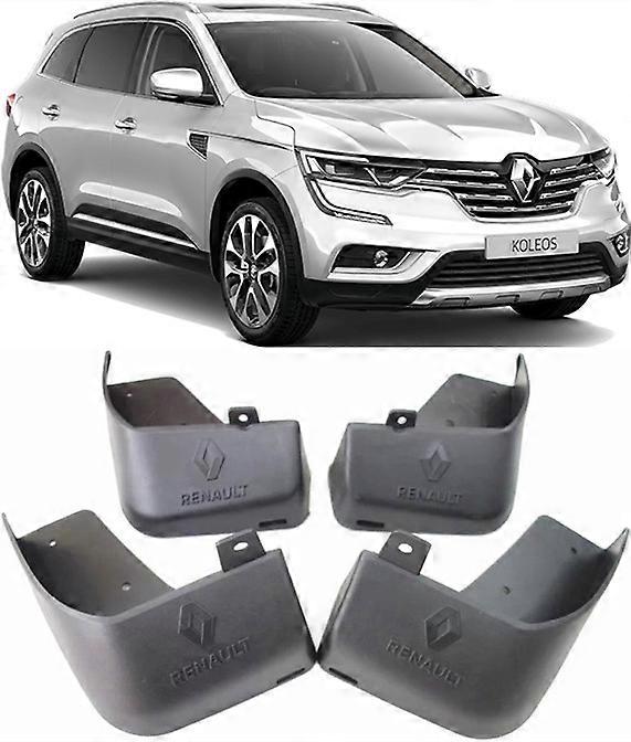 Genuine Front & Rear Splash Guards Mud Flaps FOR 2016-2024 RENAULT KOLEOS MK 2