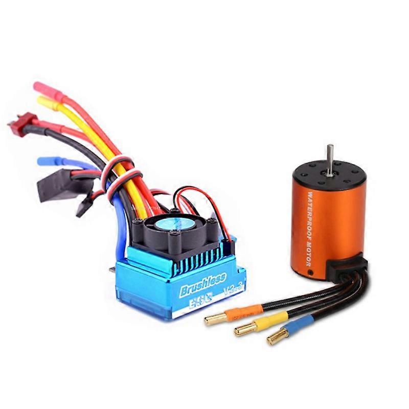 Brushless Upgrade Kit Motor ESC Set για ανταλλακτικά αυτοκινήτων 144001 A959-B A979-B RC