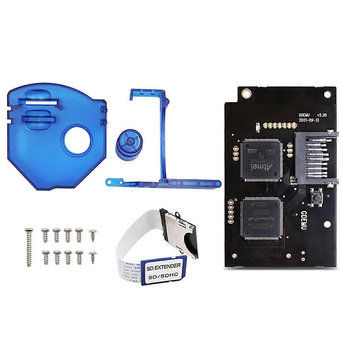 For GDEMU V5.20 Optical Drive Simulation Board Module Installation Kit Gaming Accessories for Dream
