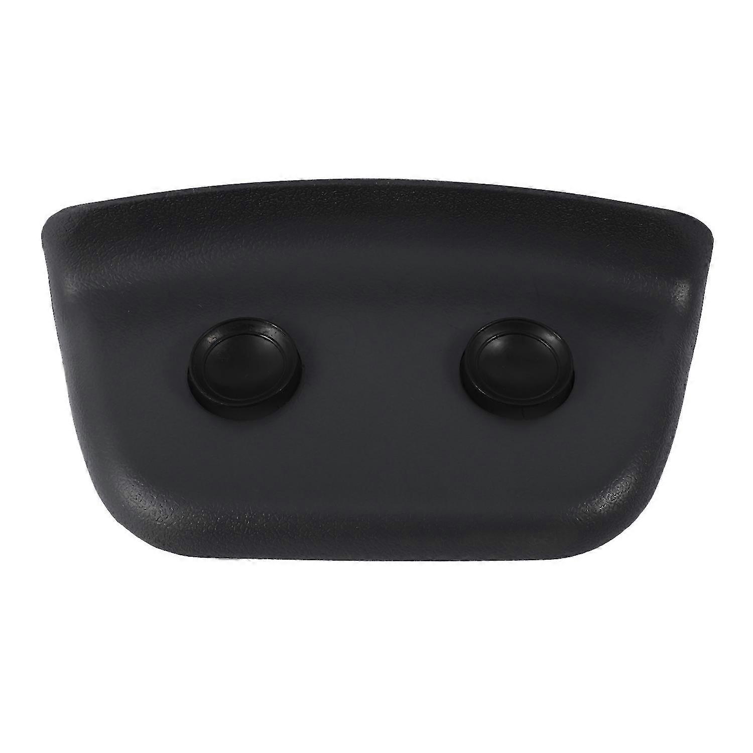 Spa Bath Pillow, PU Bath Cushion With Non- Suction Cups, Ergonomic Home Spa Headrest For Relaxing H